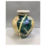 Crackled-Glaze Ceramic Art Pottery Vase