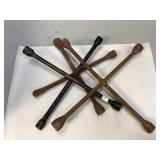 Three Four-Way Lug Wrenches