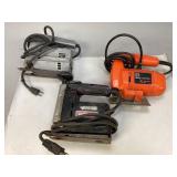 Assorted Craftsman & Black & Decker Saws