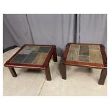 Slate Top Side Tables