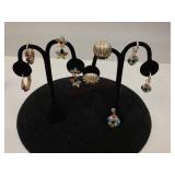 Assorted Sterling Silver Earrings & Pendant