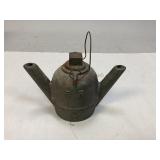 Miniature Cast Iron "Yellow Dog" Oil Well Lantern