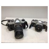 Vintage Olympus & Pentax Cameras