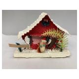 Vintage Japan Christmas Diorama House