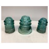 Hemingray & Whitall Tatum Co. Glass Insulators