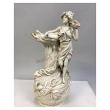 Royal Dux Bohemia Draped Female Vase