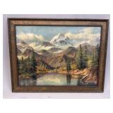 The King of American Peaks Mt McKinley Print