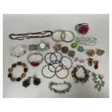 Assortment of Costume Jewelry