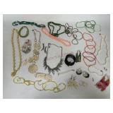 Assorted Beaded Costume Jewelry and More