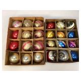 Miscellaneous Vintage Glass Christmas Ornaments