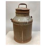 Rusty Metal Milk Can