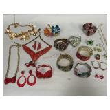 Assortment of Costume Jewelry