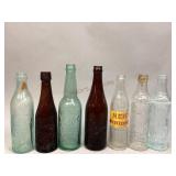 Assorted Glass Bottles