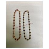 18Kt Gold Gemstone Bracelets