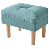 YMYNY 15.75' Footstool Ottoman with Sponge Seat UHBD023T