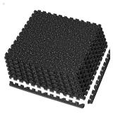 AIRHOP 0.56in Exercise Mats, 24 Sq Ft, 24x24in