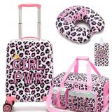 Kids Luggage Set 3-Piece 16' Hardside Spinner Suitcases