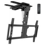 $160 WALI Motorized Ceiling TV Mount 37 75' 99lb, Black