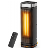 17-Inch Space Heater, 1500W, Thermostat, Remote