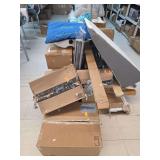 Mystery pallet of blinds washer parts carbon parts and other misc items.