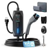 bokman Level 1/2 EV Charger 240V 16A, 20ft Cable