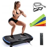 Vibration Plate Exercise Machine, 400 Lb, 200 Speeds