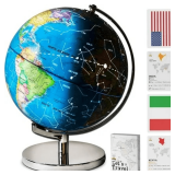 SMART WALLABY 9' Globe with Stand + Flags & Countries