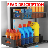 Under Sink Organizer: 2-Tier Pull-Out Drawers (1pc)