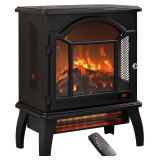 $170 Freestanding Electric Fireplace Heater, Portable Stove