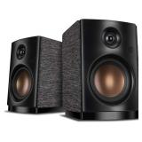 $162 HiVi-Swans OS-10 Bluetooth Bookshelf Speakers 62W Black