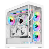 SAMA NEVIEW 4503 Mid Tower PC Case - White