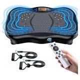 Vibration Plate Exercise Machine with Bluetooth, 330lb