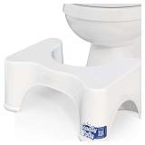 Squatty Potty The Original Toilet Stool 9 Inch White