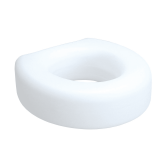 Lumex Raised Toilet Seat, 4.5' Riser, Non-Locking