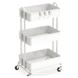 Simple Houseware 3-Tier Heavy Duty Metal Utility Cart