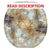 Sanilo Soft Close Toilet Seat ROUND, Quiet Close lid