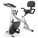$180 YOSUDA Folding Exercise Bike - Foldable Stationary Bike