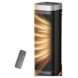 WINHL Space Heater 1500W PTC Ceramic with Thermostat