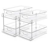 Vtopmart 2-Tier Bathroom Storage Organizer, 2 Pack