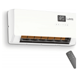 Electric Wall Heater with Remote, 24H Timer, ECO Mode