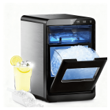 $240 Nugget Ice Maker 44Lbs/24H, Countertop w/Scoop