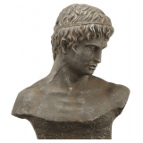 $211 A&B Home Atticus Bust Sculpture, 19 by 9 by 22.5-Inch