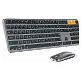 ProtoArc KM100-A Backlit Keyboard & Mouse for Mac