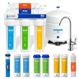 $190 Express Water RO5DX 5-Stage RO System with Faucet