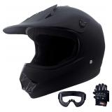 KRN Youth Off-Road Helmet KY-B12 DOT Approved ATV Helmet