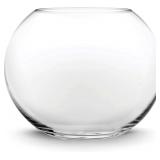 CYS EXCEL Glass Bubble Bowl 2-Gal Vase Terrarium Globe