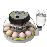 12 Egg Incubator with Humidity Display and Auto Turner
