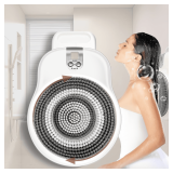 $130 Electric Shower Brush for Body - Wall Mounted Scrubber