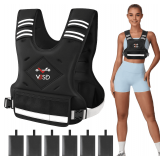 VBSD Adjustable Weighted Vest 4-10/11-20/20-32lb