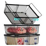 Large Freezer Organizer Bins, Leak-Proof, 3-Pack